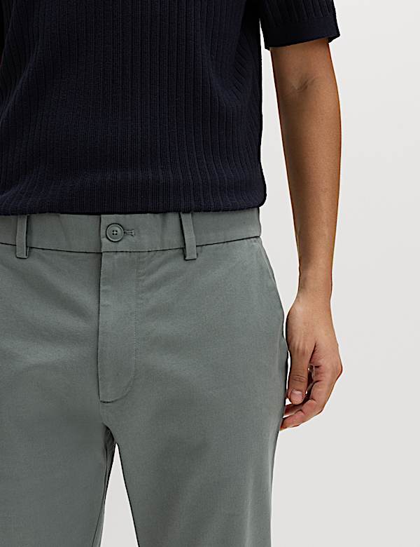 The Ultimate Slim Fit Twill Chinos