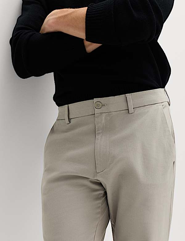 The Ultimate Slim Fit Twill Chinos - US