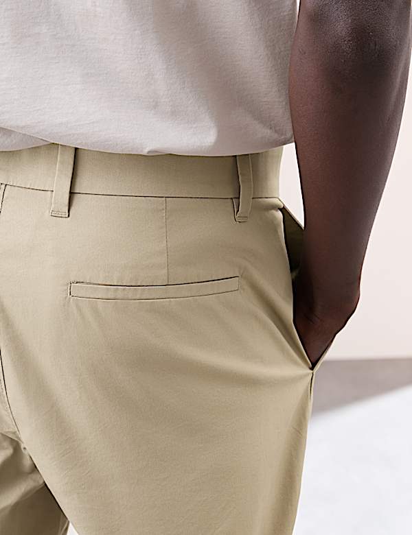 2 Pack Regular Fit Lightweight Chino Shorts - CY