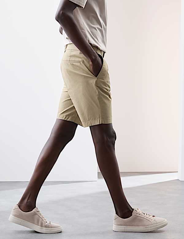 2 Pack Regular Fit Lightweight Chino Shorts - CY