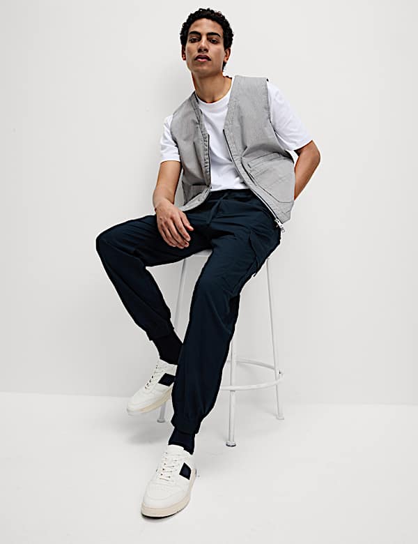 Slim Fit Ripstop Cargo Trousers - SI