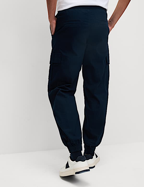 Slim Fit Ripstop Cargo Trousers - SI