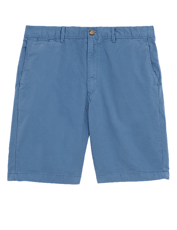 Pure Cotton Half Elasticated Waist Shorts