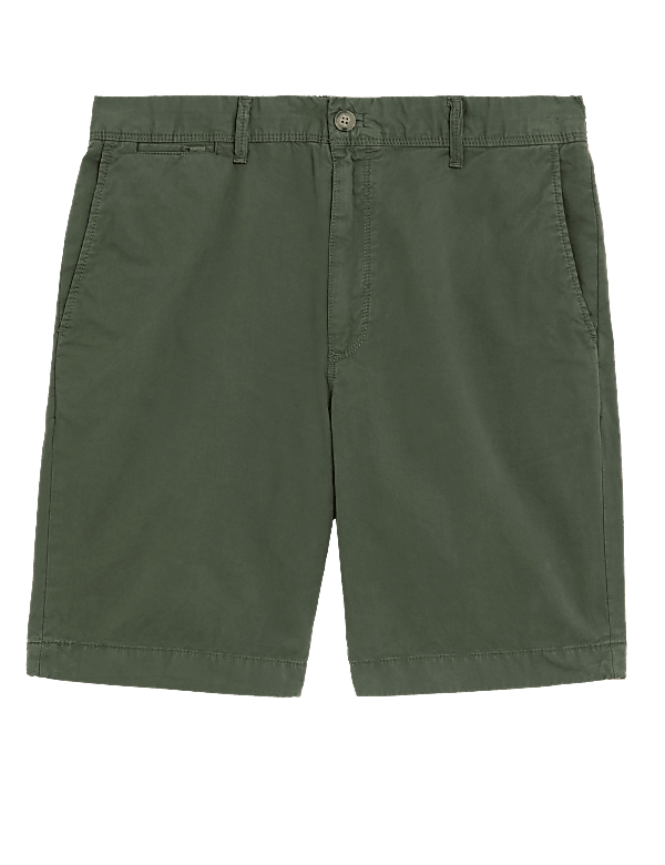 Pure Cotton Half Elasticated Waist Shorts