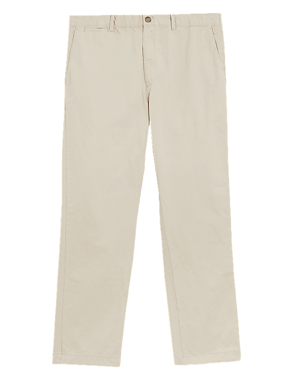Slim Fit Half Elasticated Waist Trousers