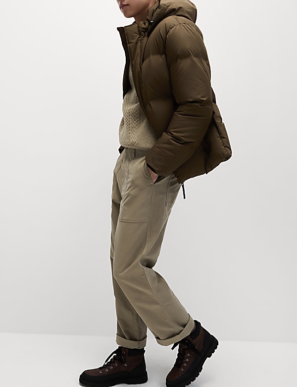 Loose Fit Utility Trousers