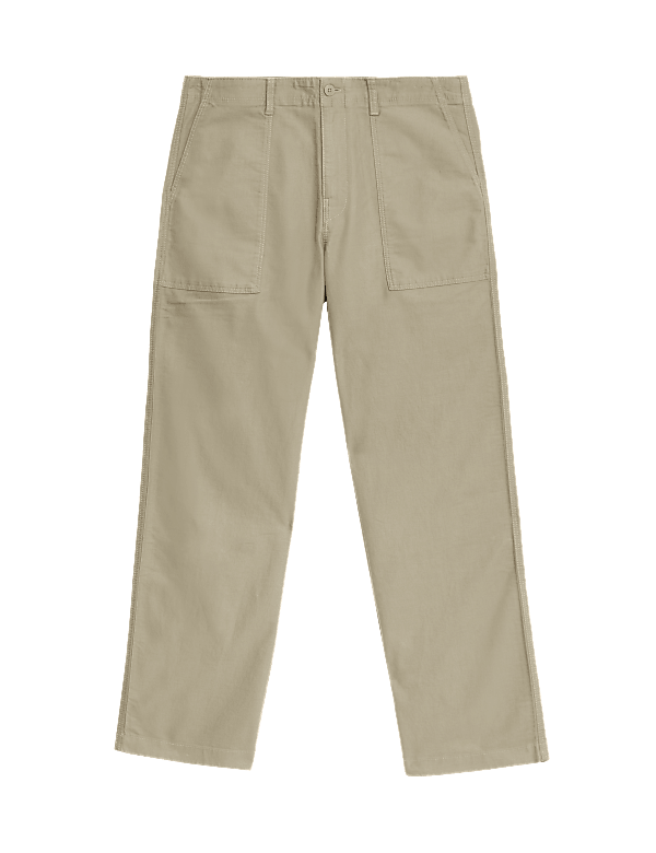 Loose Fit Utility Trousers