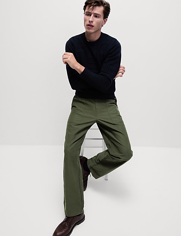 Green utility trousers new arrivals