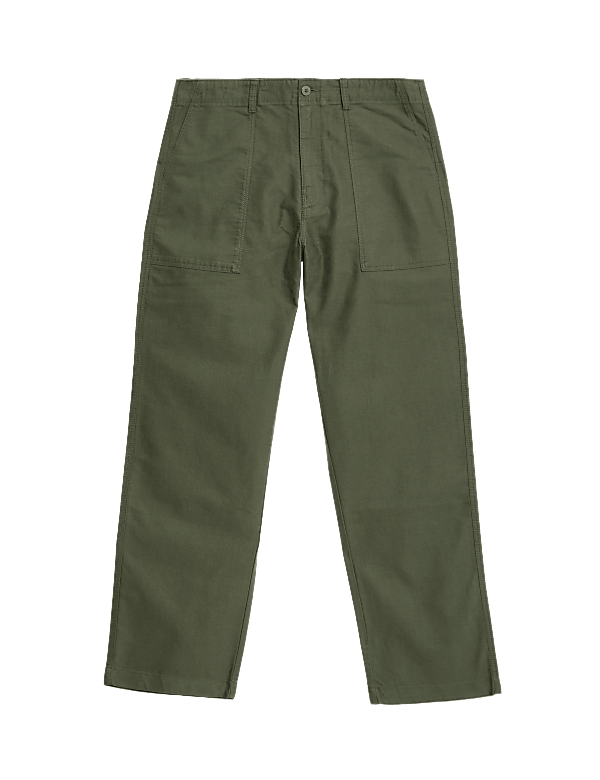 Loose Fit Utility Trousers