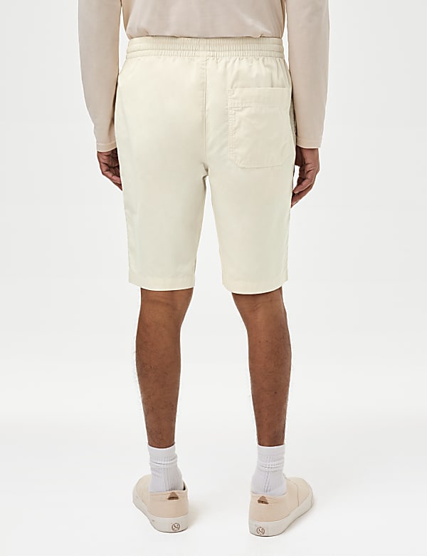 Pure Cotton Elasticated Waist Shorts