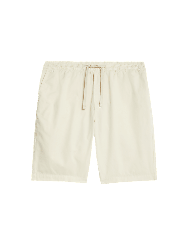 Pure Cotton Elasticated Waist Shorts