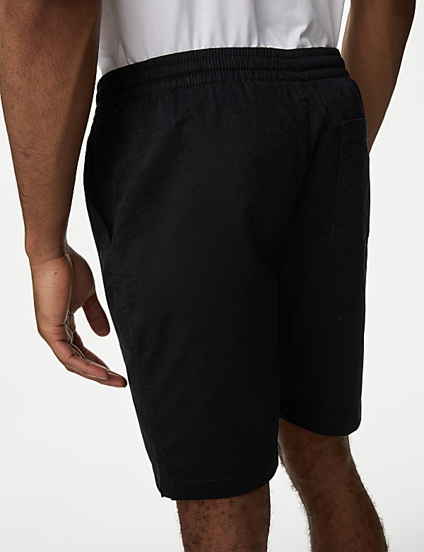 Pure Cotton Elasticated Waist Shorts
