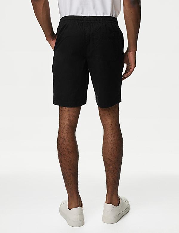 Pure Cotton Elasticated Waist Shorts