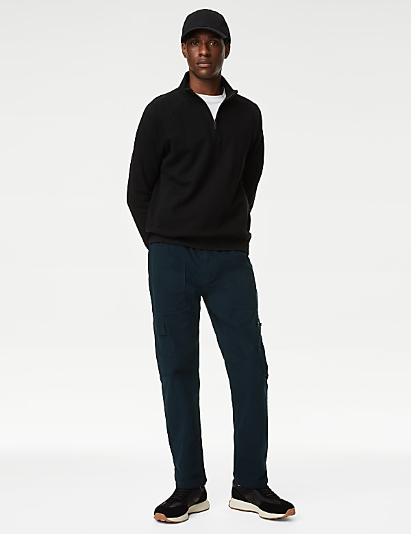 Straight Fit Cargo Trousers with Stormwear™