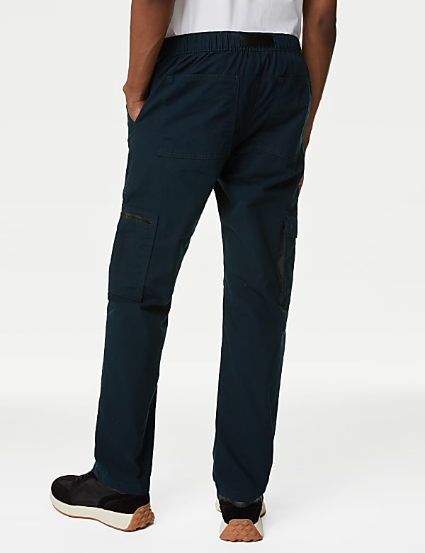 Straight Fit Cargo Trousers with Stormwear™