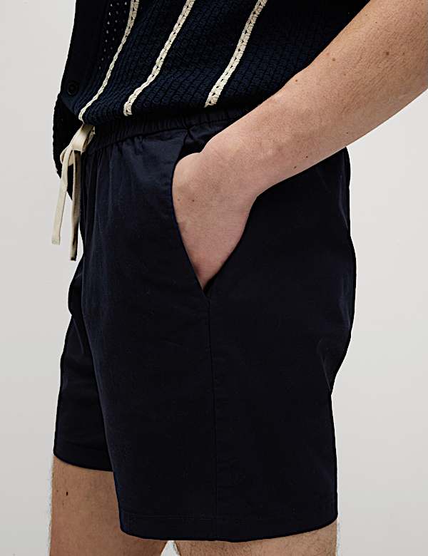 Elasticated Waist Shorter Shorts