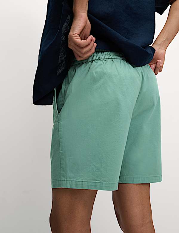 Elasticated Waist Shorter Shorts