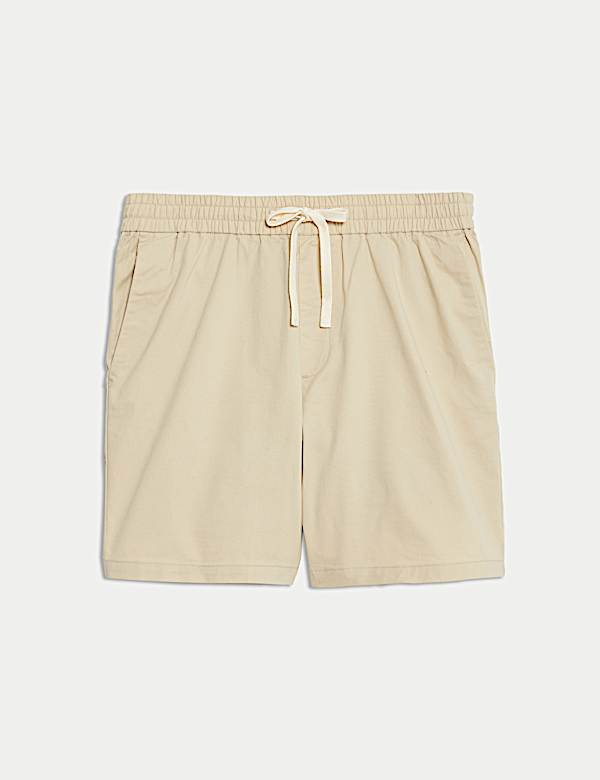 Elasticated Waist Shorter Shorts - AL