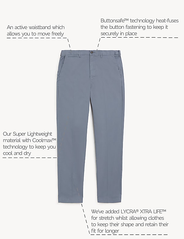 Regular Fit Super Lightweight Chinos