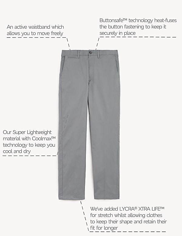 Regular Fit Super Lightweight Chinos