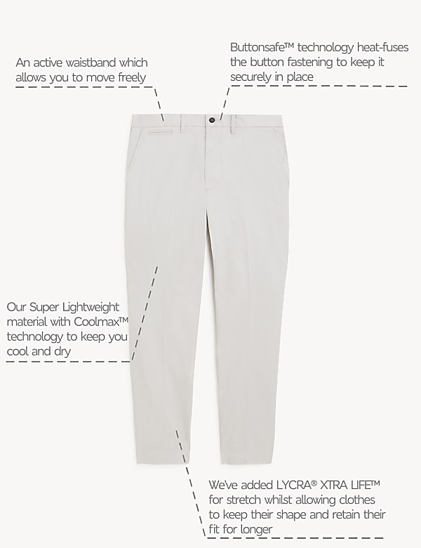 Regular Fit Super Lightweight Chinos