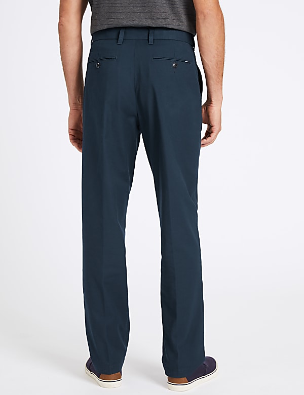 Regular Fit Chinos with Stretch