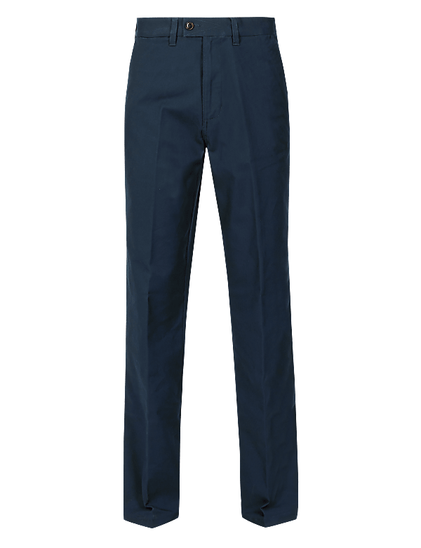 Regular Fit Chinos with Stretch