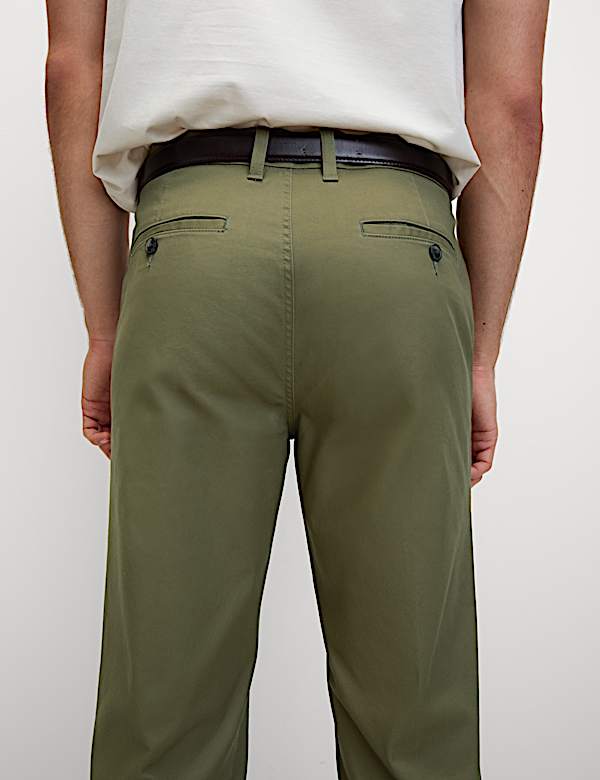 Regular Fit Heritage Twill Chinos - NL