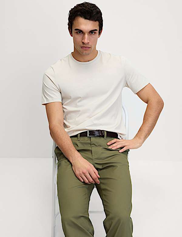 Regular Fit Heritage Twill Chinos - NL