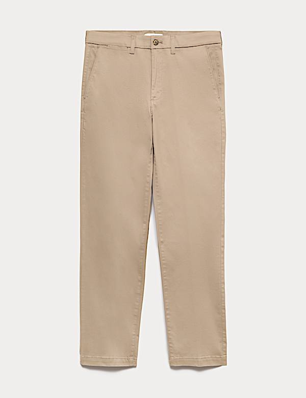 Regular Fit Twill Chinos - CZ