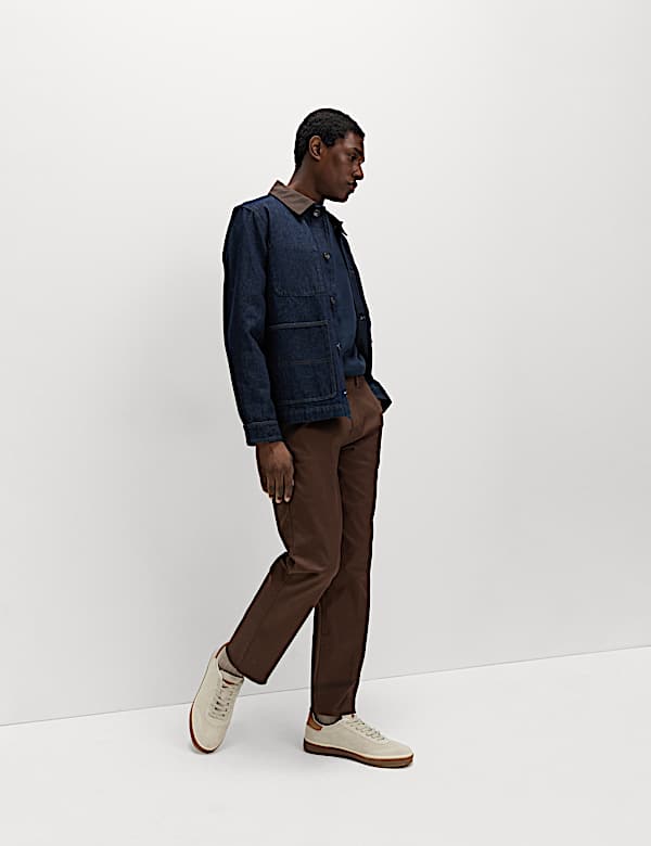 Regular Fit Twill Chinos - US