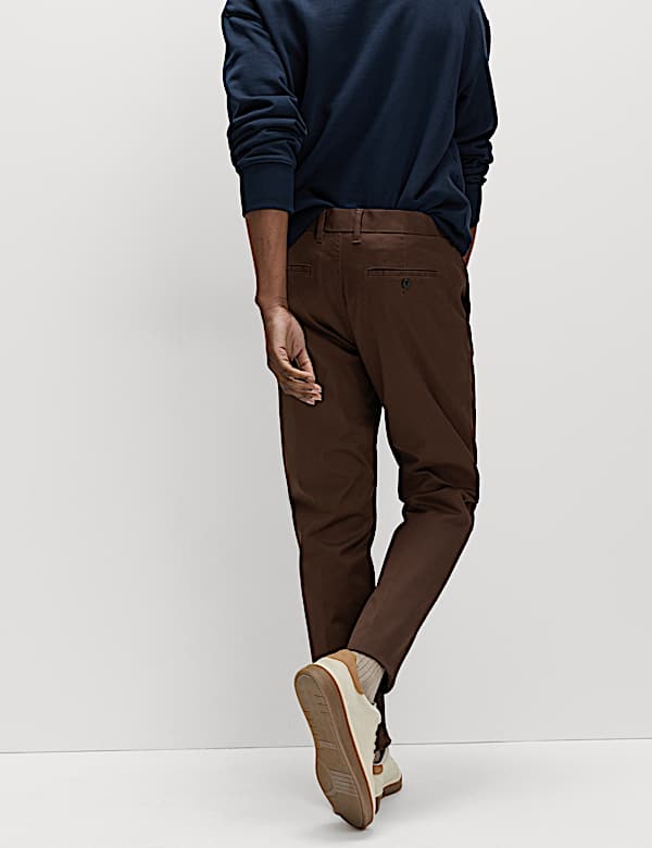 Regular Fit Twill Chinos - US