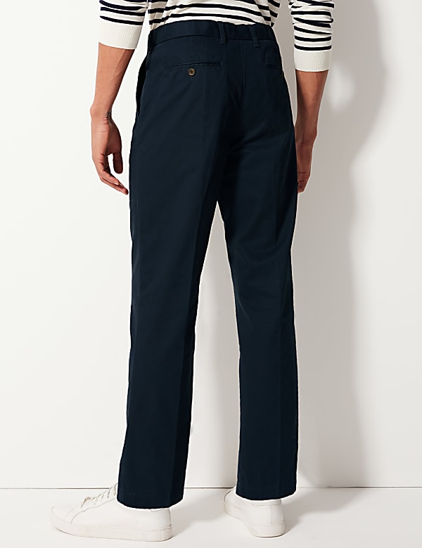 Regular Fit Pure Cotton Chinos with Stormwear&trade;