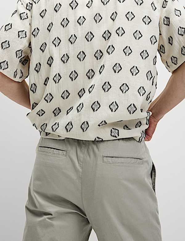 מכנסיים קלילים בגזרת קרסול צרה - IL