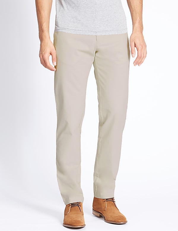 Slim Fit Pure Cotton Chinos