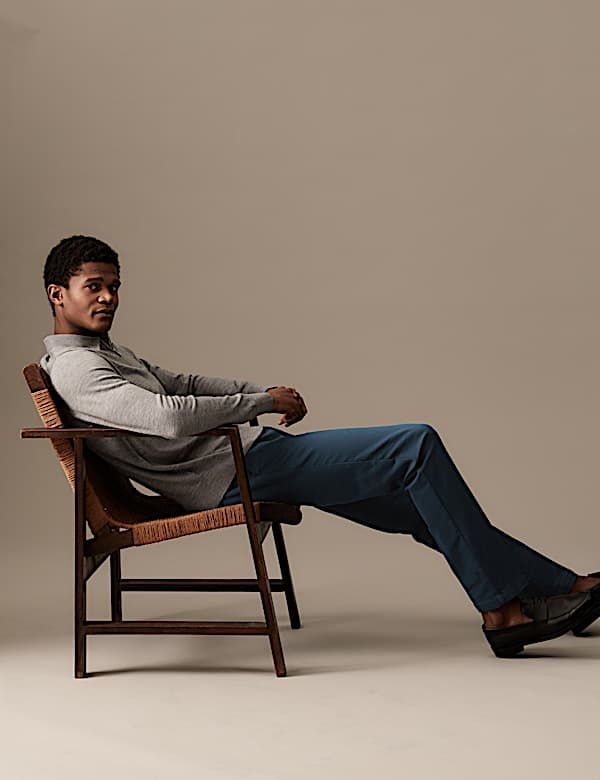 Slim Fit Italian Stretch Chinos