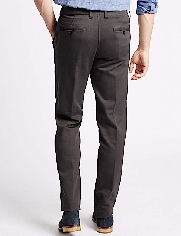 Slim Fit Italian Stretch Chinos