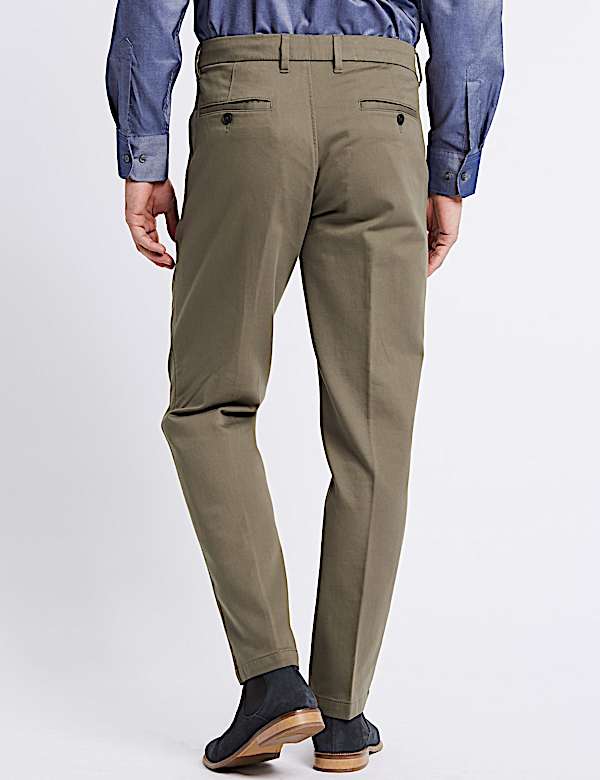 Slim Fit Italian Stretch Chinos