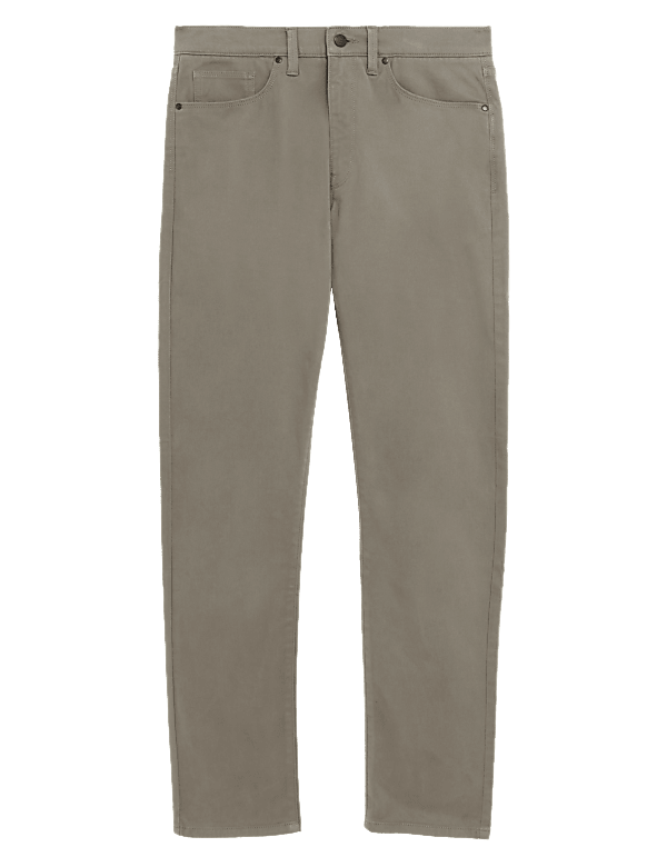 Slim Fit Italian 5 Pocket Trousers