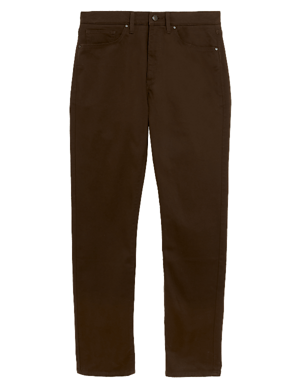 Slim Fit Italian 5 Pocket Trousers