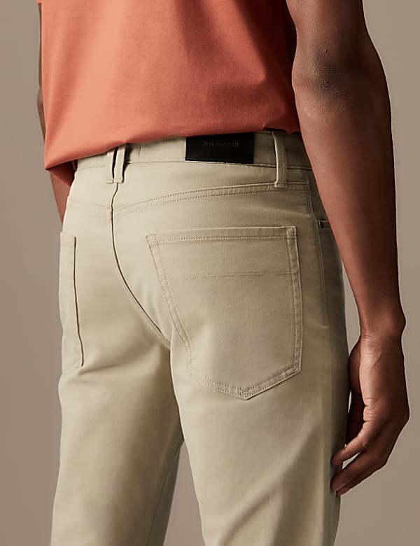 Slim Fit Italian 5 Pocket Trousers