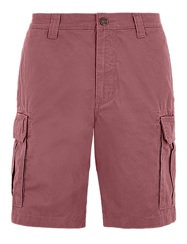 Pure Cotton Cargo Shorts