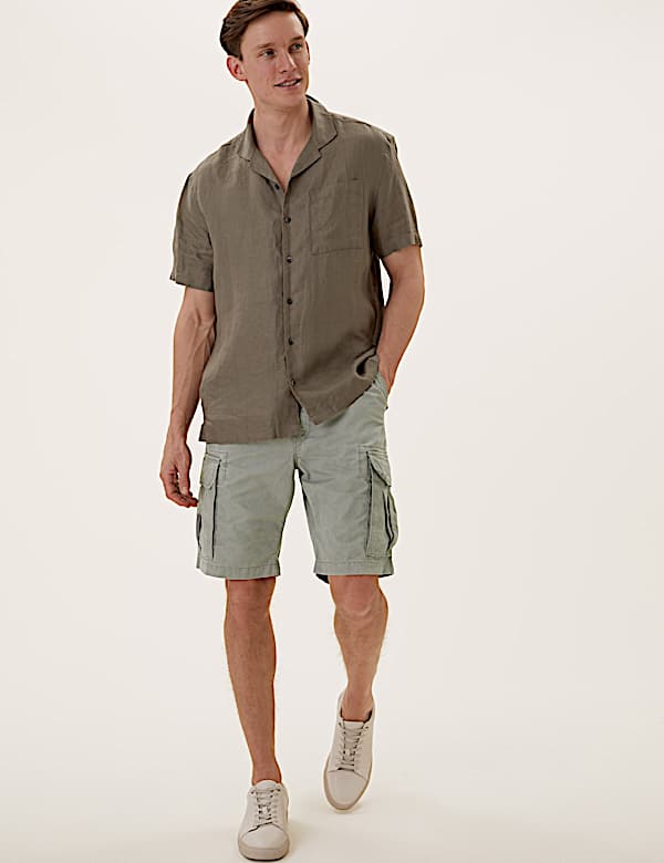 Pure Cotton Cargo Shorts