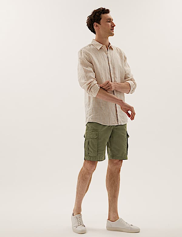 Organic Cotton Cargo Shorts