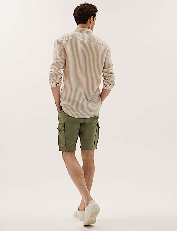 Organic Cotton Cargo Shorts