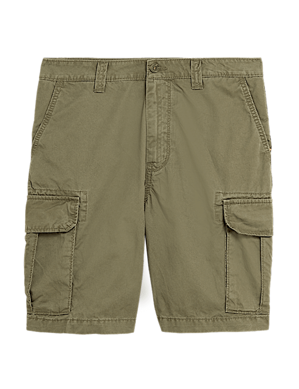 Organic Cotton Cargo Shorts