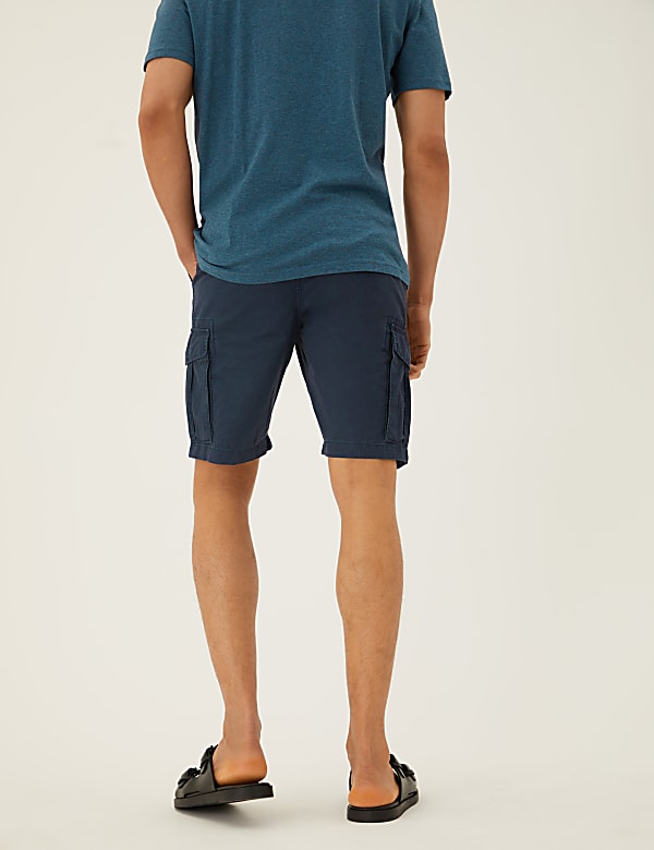 Pure Cotton Cargo Shorts