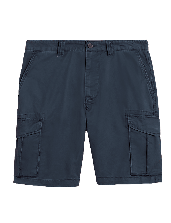 Pure Cotton Cargo Shorts