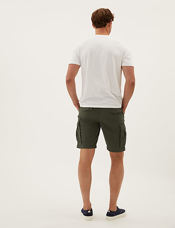 Pure Cotton Cargo Shorts