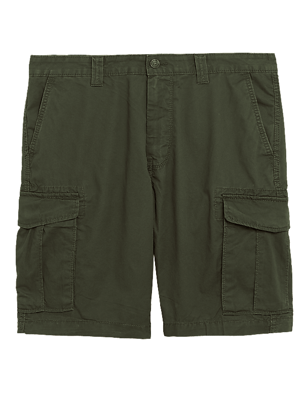 Pure Cotton Cargo Shorts